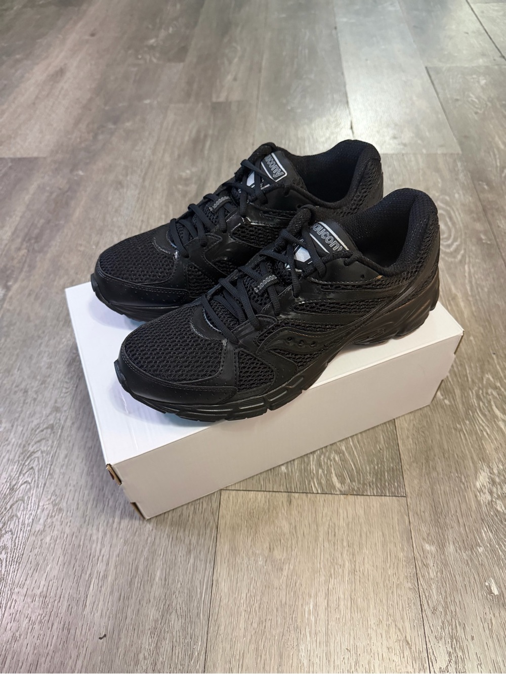 Saucony Grid Ride Millennium Black Low Top Lace-Up Men's Sneakers S70812-3
